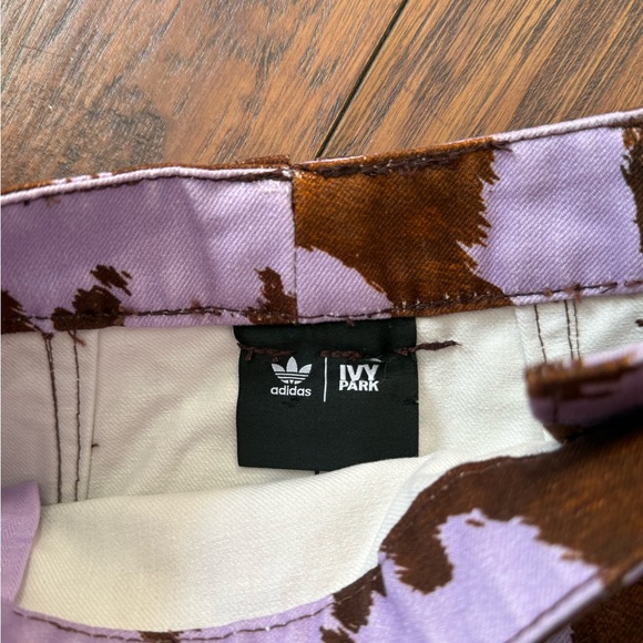 IVY PARK x adidas Beyoncé Purple Cow Patterned Mini Skirt Renaissance Tour | XS - Picture 5 of 8